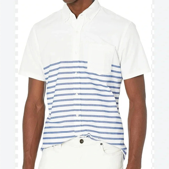 Ralph Lauren Blue Label Other - RALPH LAUREN Blue Label Striped Short Sleeve Sz XXL